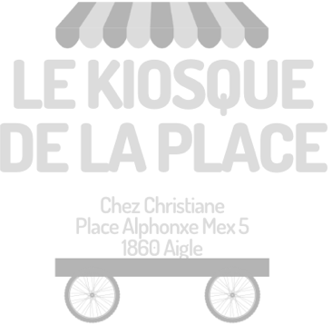 Logo Le Kiosque de la Place, référence client de DLM Management