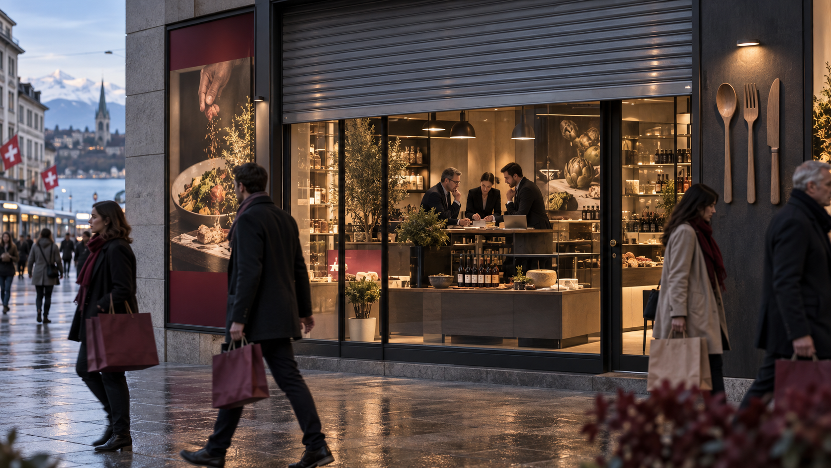 fermeture de magasin